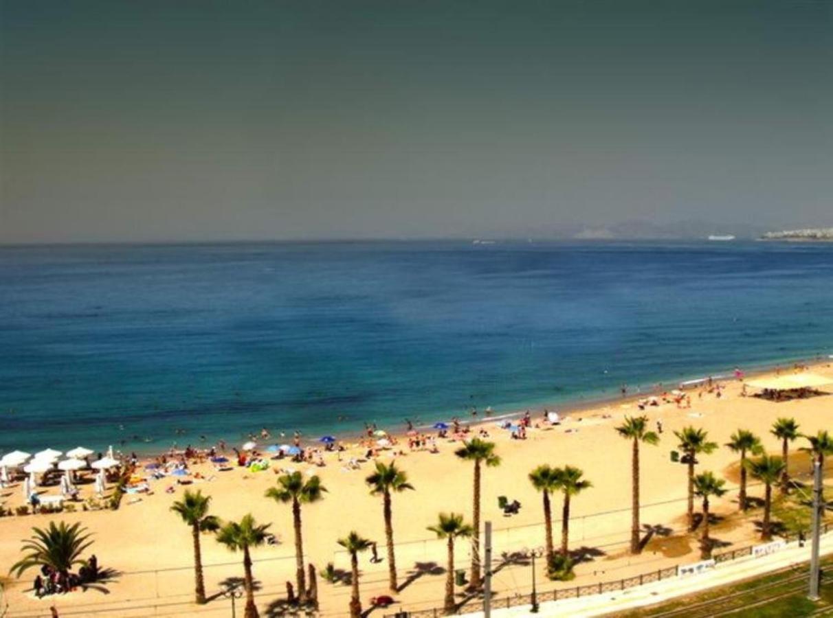 Flisvos Seafront-Marina Apartment Athena Bagian luar foto